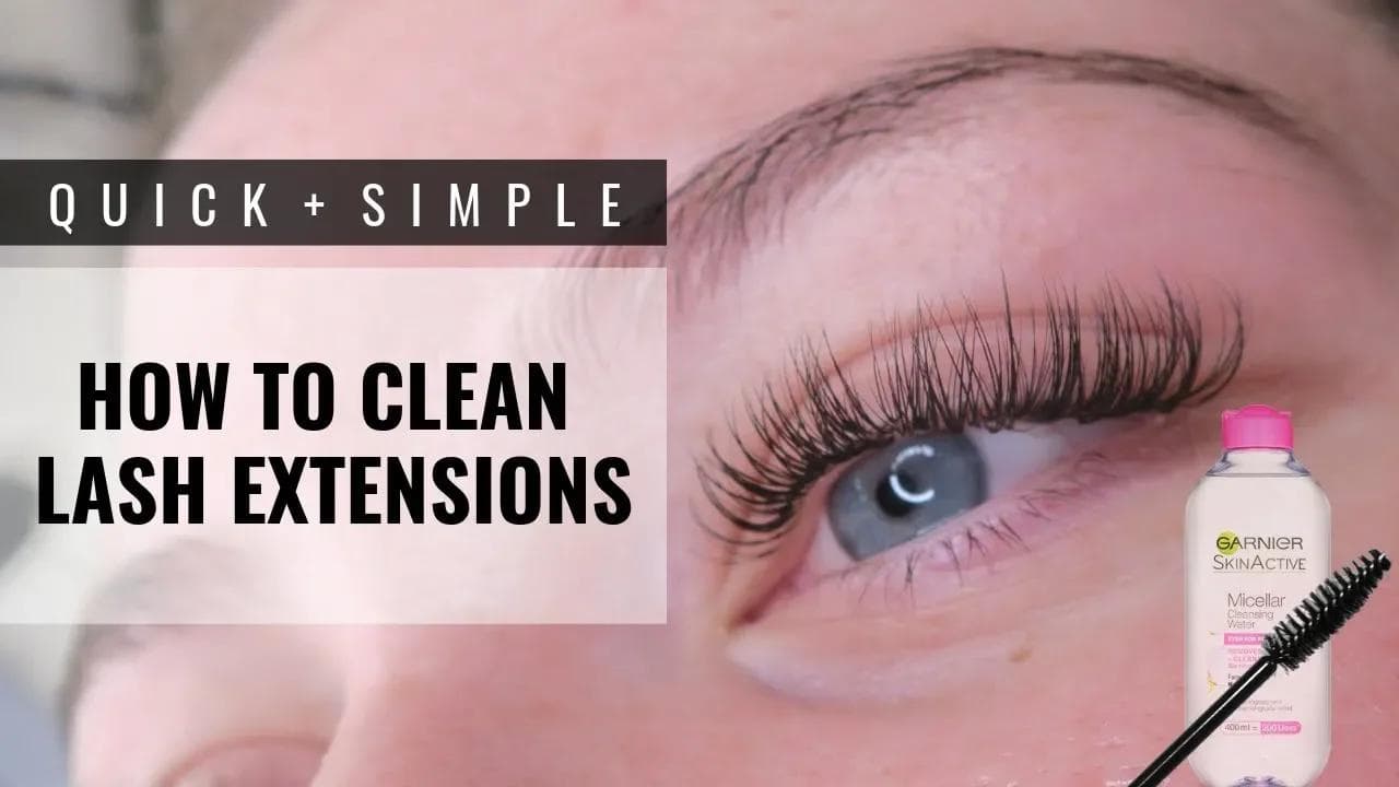 how-to-clean-lash extentions